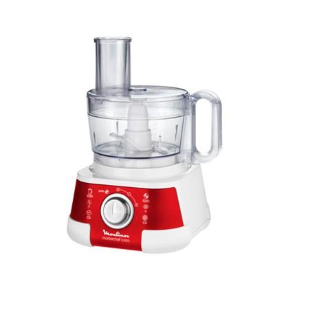 MOULINEX Robot da cucina verticale Moulinex FP520G 750 W capienza 3 LT bianco e rosso